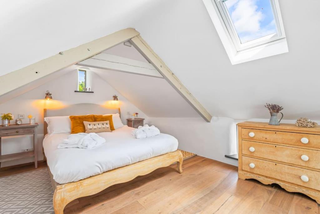 Luxury Self-Contained Cottage For Two With Hot Tub Staverton  Esterno foto